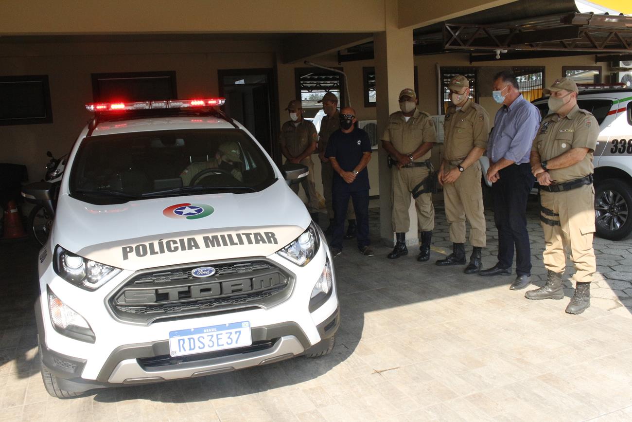 Nova Viatura Para A Polícia Militar De Forquilhinha Onda Jovem Fm